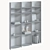 Designer Hanging Shelf Como 3D model small image 9