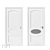 VIVOMOBILI London Series Interior Doors 3D model small image 1