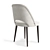 Tyler Chair: Scandinavian Chic Stool 3D model small image 4