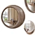 Lana & Luna Round Mirrors by ARTISAN 3D model small image 1