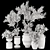 Indoor Bonsai Olive Tree in Pot 3D model small image 7