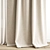 Modern Polygonal Curtain Model 3D model small image 2