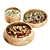 Gourmet Delight Meal Set 3D model small image 2