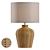 Natural Cane Rattle Table Lamp 3D model small image 1