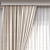 Modern 3D Curtain Model, 44604 Polygons 3D model small image 2