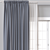 Modern 3D Curtain Model Variants 3D model small image 3