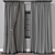 Versatile 3D Curtain Model Bedsheet 3D model small image 4