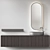 Elegant Edone Vanity Set 3D model small image 1