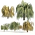 Animated Weeping Willow Tree Set 3D model small image 1