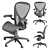 Ergonomic Icon: Herman Miller Aeron 3D model small image 1