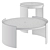 Modern Elegance Cassina Side Table 3D model small image 3