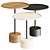 Modern Cassina Side Table 3D model small image 1