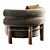 Stylish Armchair Rogers 3D Model 3D model small image 4