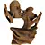 Love Statue: 4-Material 3D Model 3D model small image 4