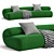 Modern Strata Sofa 3D Model 3D model small image 4