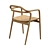 Passoni Tacta Designer Armchair 3D model small image 2