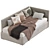 Convertible Daybed Denny 368 - Various Colors 3D model small image 4