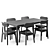 Modern Citizen Dining Set 3D model small image 4