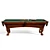 Hawthorne Pool Table with UVs 3D model small image 4