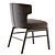 Modern Upholstered VESTA Chair 3D model small image 4