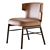 Modern Upholstered VESTA Chair 3D model small image 5