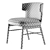 Modern Upholstered VESTA Chair 3D model small image 6