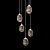 Champagne Glass LED Pendant Lamp 3D model small image 2