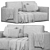 Modern Mini Light Sofa, Elegant 3D model small image 5