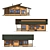 Rustic Cabin with Falz Roof 3D model small image 5