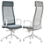 Ergonomic Vissle Office Chair 3D model small image 1