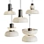 Zen Fabric Pendant Lights A 3D model small image 2