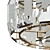 Elegant Crystal Chandelier Model 3D model small image 2