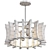 Elegant Garcia Convertible Chandelier 3D model small image 3
