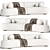 Oktaviya Sectional Sofa 3D model small image 1