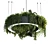 Plant Light Pendant Circle Design 3D model small image 3