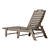 Adjustable All-Weather Adirondack Lounger 3D model small image 3