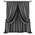 Elegant Window Curtains Set 3D model small image 2