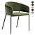 Modern Dining Chair in 5 Colors 3D model small image 1