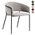 Modern Dining Chair in 5 Colors 3D model small image 5