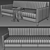 Elegant Bristol Sofa in Millimeters 3D model small image 4