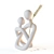 Scandinavian Style Abstract Couple Figurine 3D model small image 1