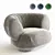 Luxurious NANAMI Armchair with 4K Textures 3D model small image 1