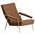 Molteni&C D.153.1 Lounge Armchair 3D model small image 2