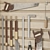 Vintage Carpentry Tools and Decor 3D model small image 2