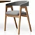 Customizable Set: Trevor Chair and Lori Table 3D model small image 3