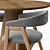 Customizable Set: Trevor Chair and Lori Table 3D model small image 4
