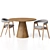 Customizable Set: Trevor Chair and Lori Table 3D model small image 16