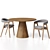 Customizable Set: Trevor Chair and Lori Table 3D model small image 28