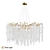 Shanti Chandelier with Crystals 3D model small image 1