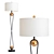 Luxury Ritz Floor Lamp 3D model small image 6